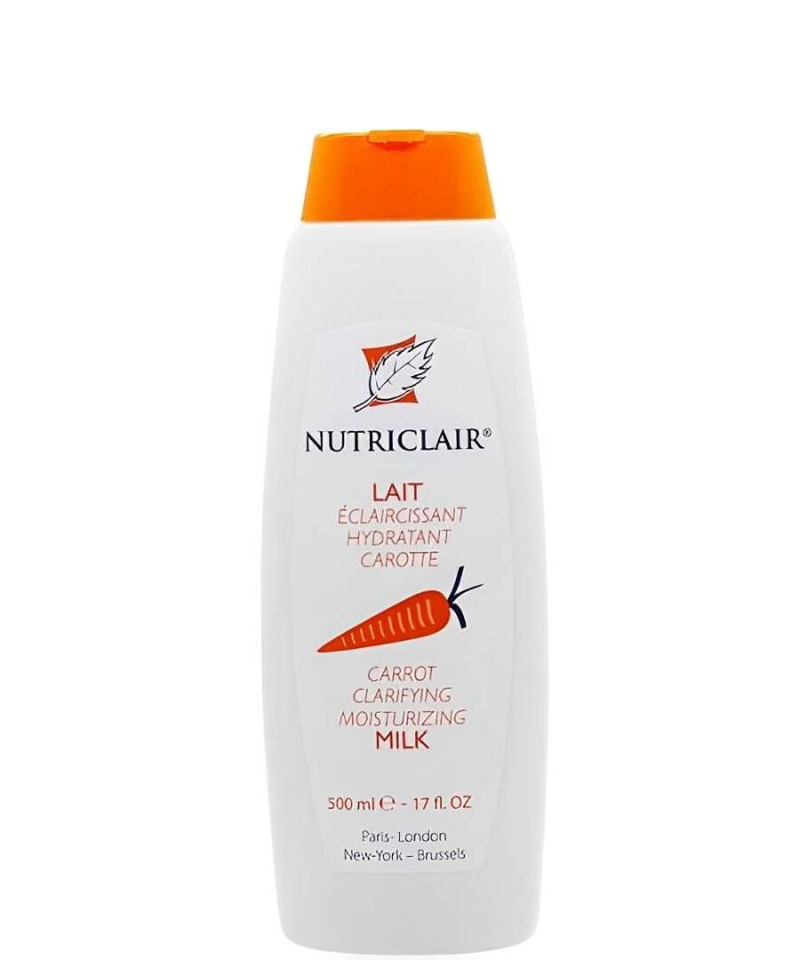 Lait Éclaircissant Hydratant CAROTTE 500ml - NUTRICLAIR