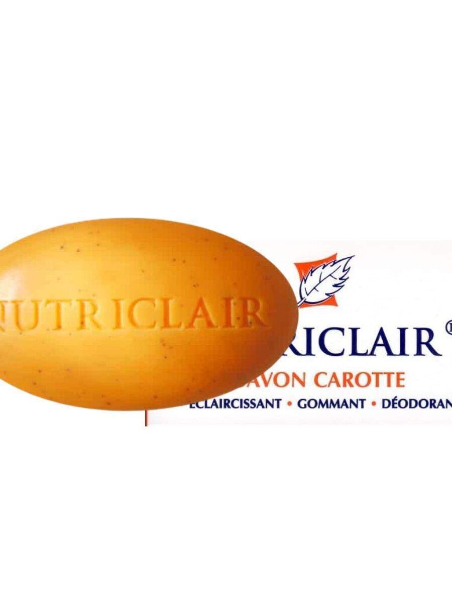 NUTRICLAIR SAVON CAROTTE Éclaircissant – Gommant – Déodorant 165g
