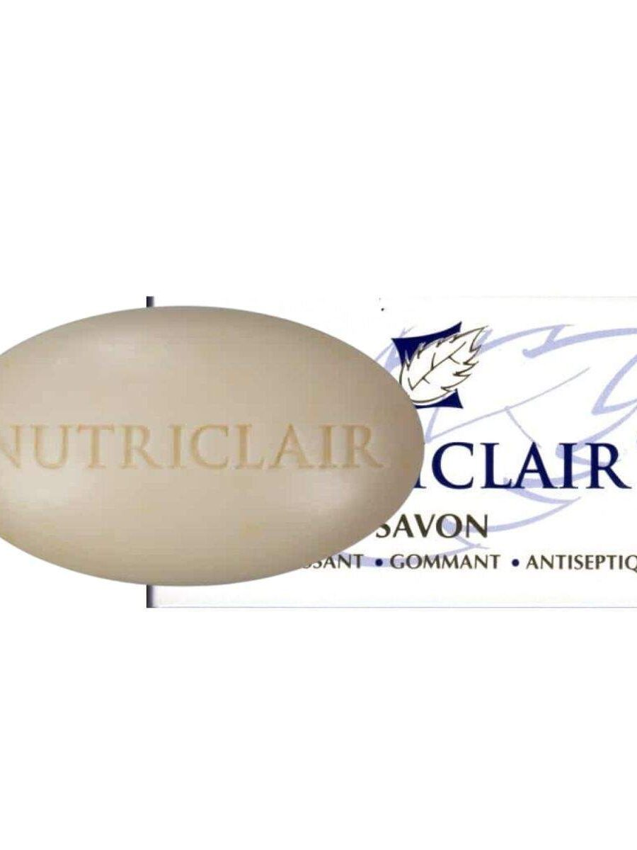 NUTRICLAIR Savon éclaircissant – Gommant – Antiseptique 165g