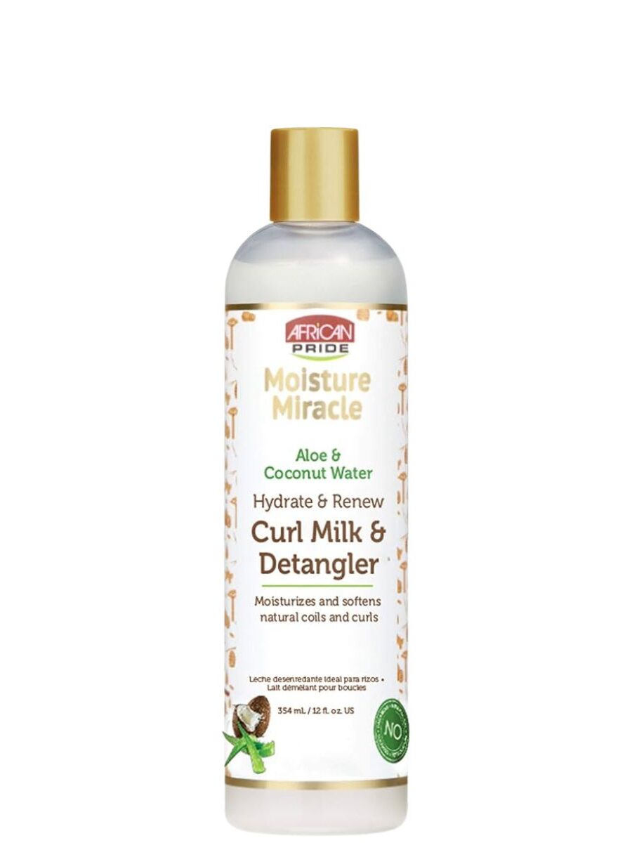 African Pride Moisture Miracle Curl Milk & Detangler 354ml