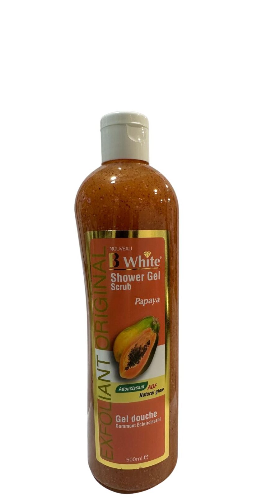 B white Gel douche Papaye 500ml