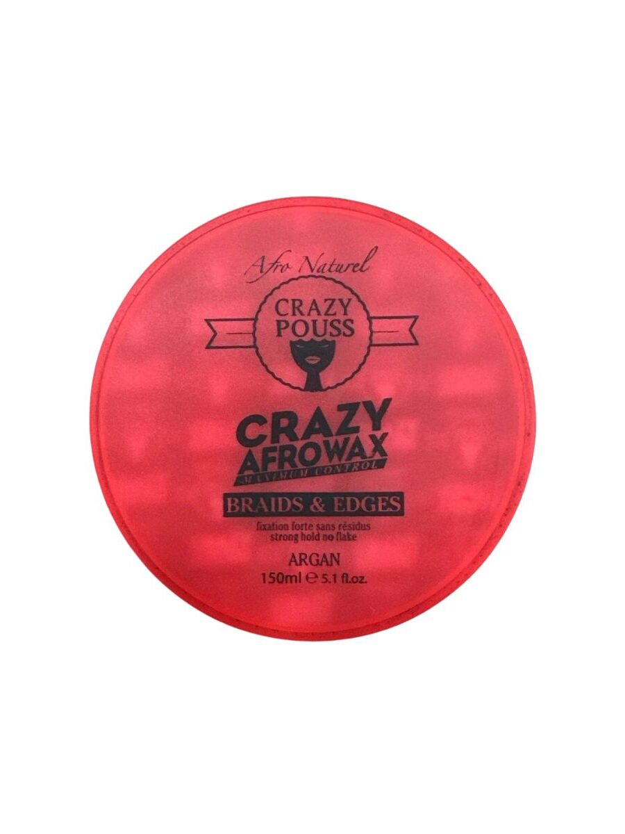 Cire AFROWAX Argan – Afro Naturel – Crazy Pouss 150ml