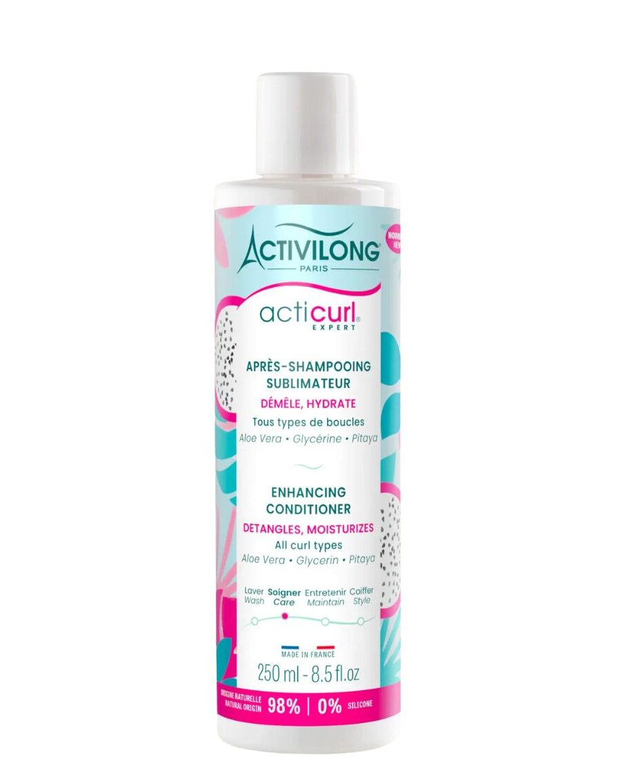 Après-Shampooing Sublimateur Acticurl Expert Activilong 250ml soin démêlant hydratant boucles