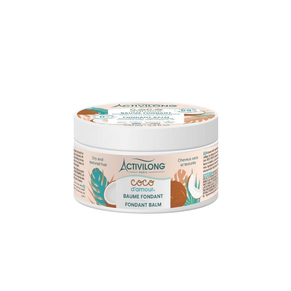 baume fondant coco cheveux secs activilong coco d’amour 100ml