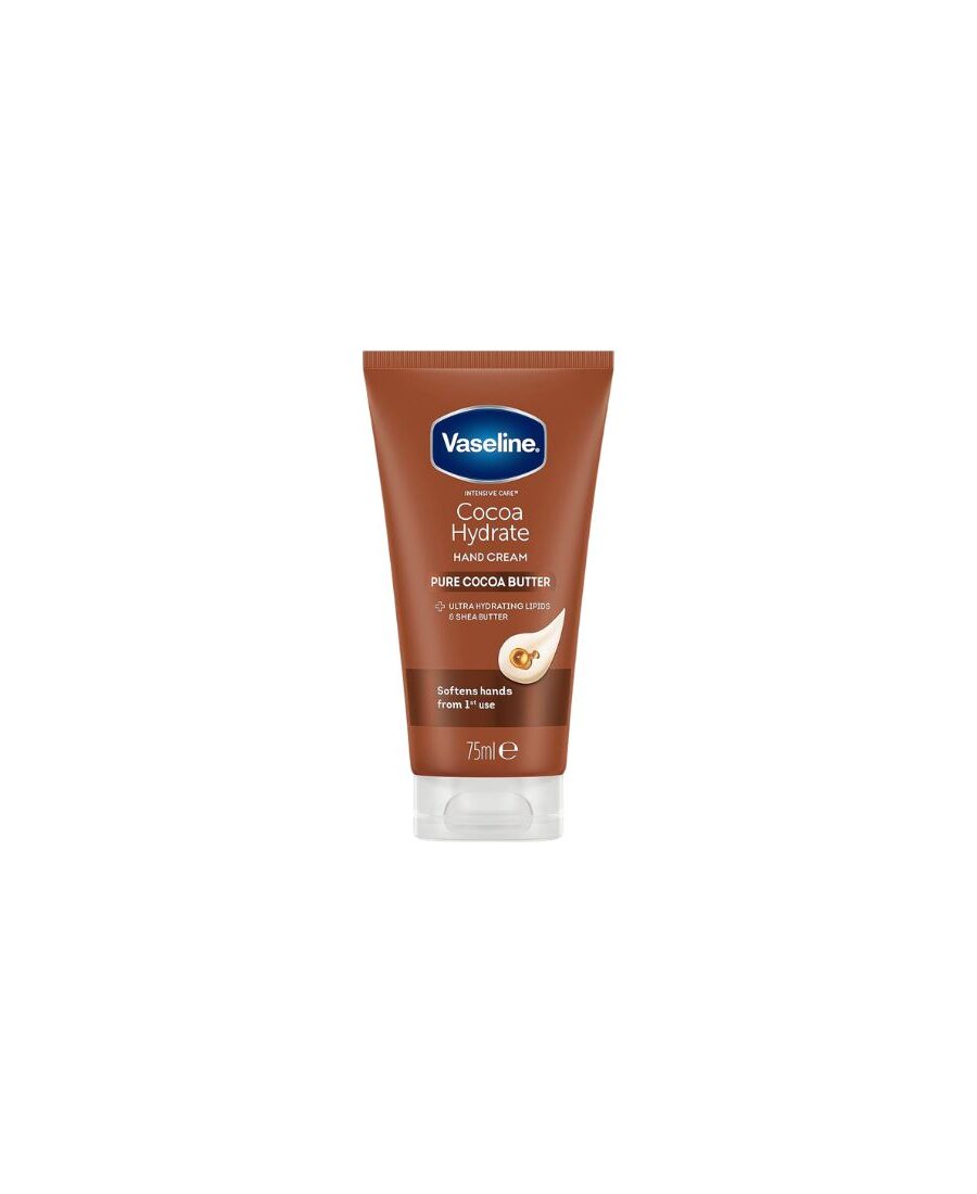 vaseline cocoa hydrate creme mains 75ml beurre cacao hydratation mains
