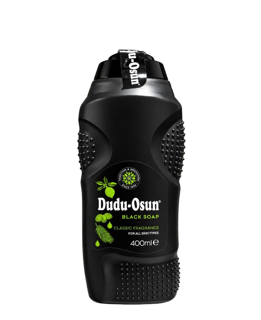 Gel douche Dudu Osun savon noir liquide pour une peau nette et purifiée